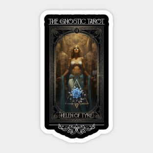 Gnostic Tarot Major Arcana - Helen Of Tyre Sticker